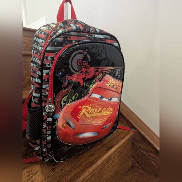 Disney Kids Rolling Back Pack Luggage - Lightning McQueen By Heys - Picture 13 of 17